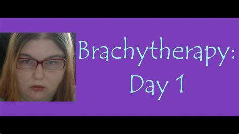 Starting Brachytherapy - YouTube