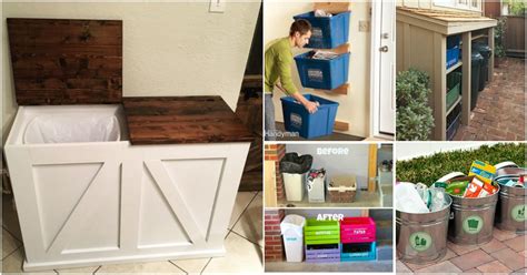 20 DIY Home Recycling Bins That Help You Organize Your Recyclables ...