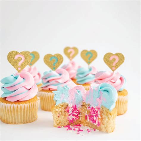 Gender Reveal (Pink & Blue) Cupcakes Delivery Los Angeles