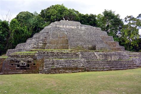 Belize Lamanai Excursion, Belize river and Maya Ruins Belize.