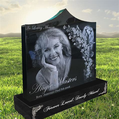 Traditional Engraved Headstone designed by Forever Shining ...