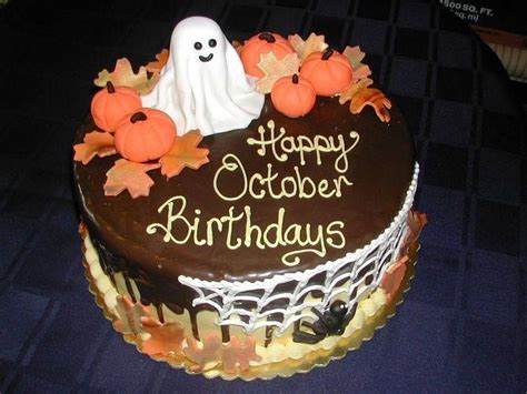 Pin by Elaine Evans on cake - decorate | Fall birthday cakes, October ...