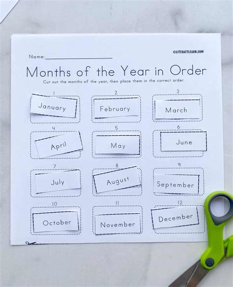 Months of the Year worksheet for Grade 2 | Live Worksheets - Worksheets ...