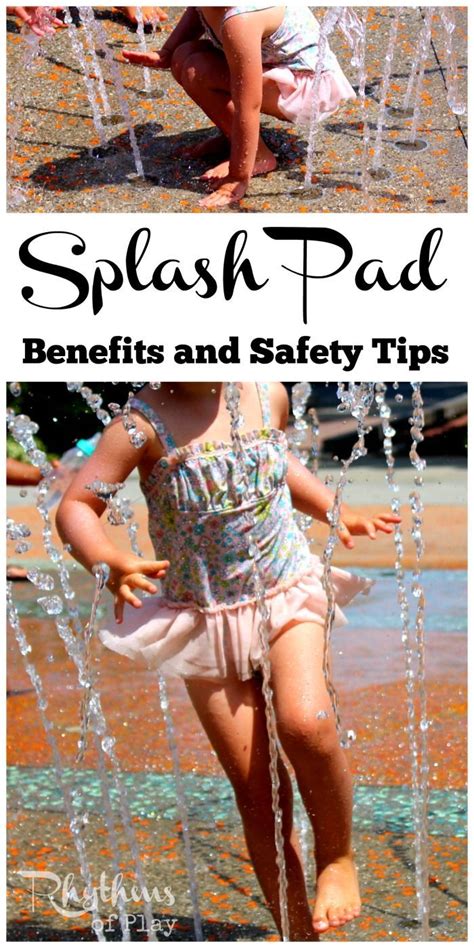 Splash Pad Benefits and Safety Tips | Splash pad, Summer fun for kids ...