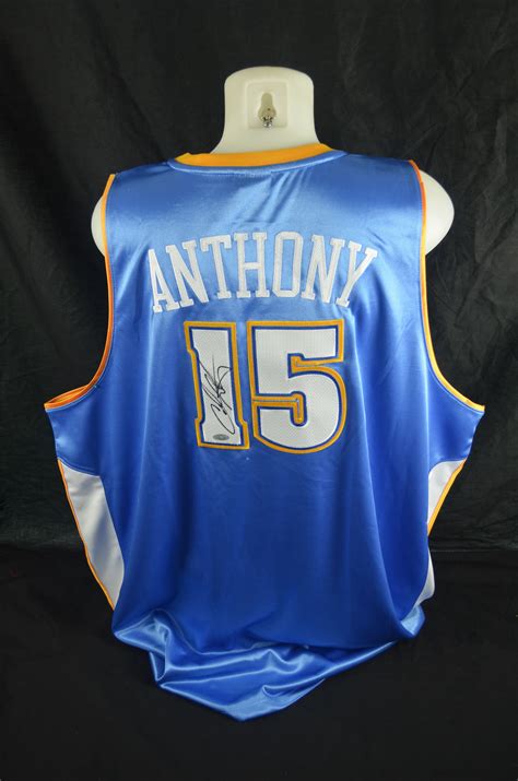 Lot Detail - Carmelo Anthony Denver Nuggets Autographed Jersey