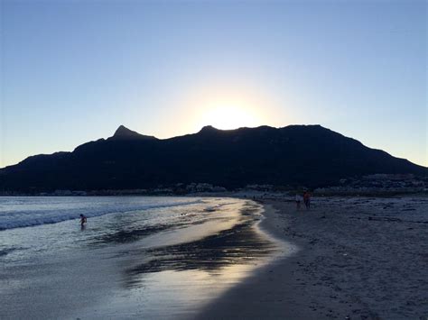 Hout Bay beach - Chelsea's trip to South Africa