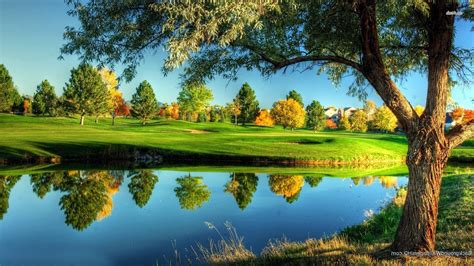 19718 river reflecting the autumn fields 1920x1080 nature wallpaper ...