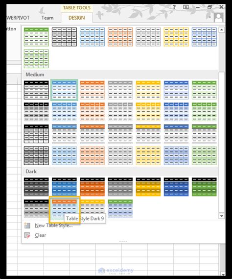 How to Make Excel Tables Look Good (8 Effective Tips) | ExcelDemy