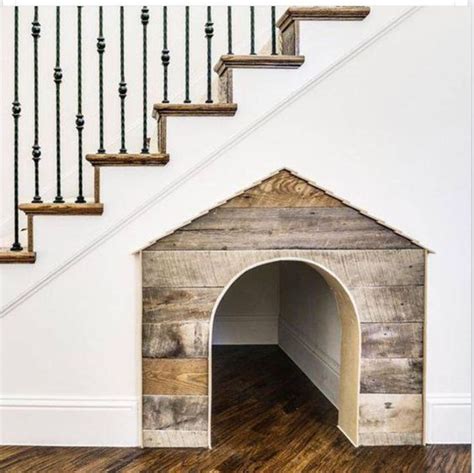 Creative Ideas for Under-the-Stairs Dog Crates