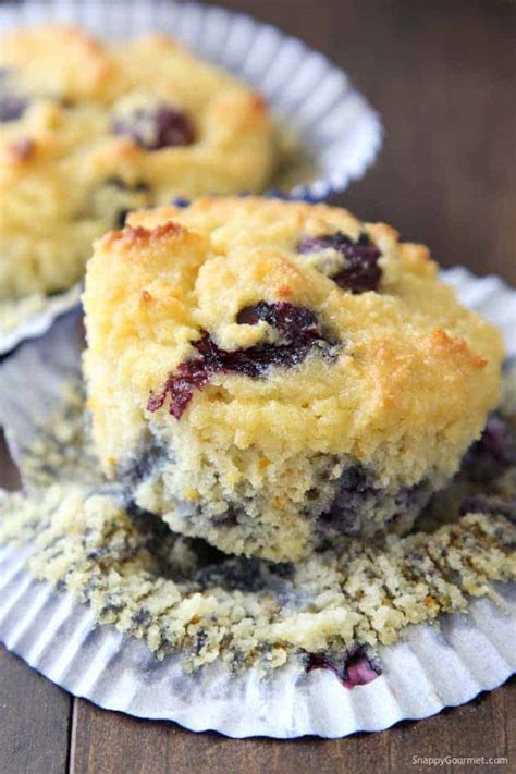 Almond Flour Blueberry Muffins Recipe - Snappy Gourmet