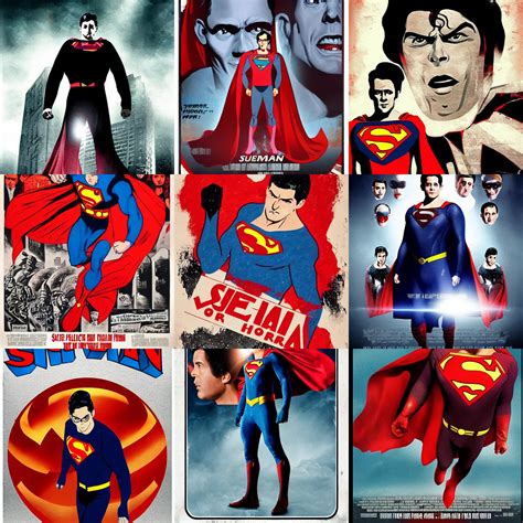 Super-Man, horror movie poster | Stable Diffusion | OpenArt