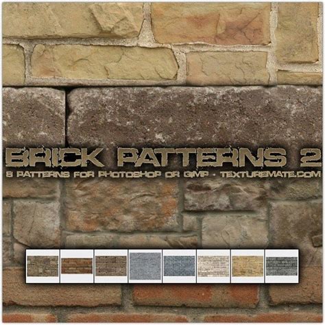 15+ Best Brick Patterns For Photoshop | Templatefor