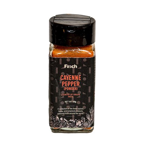 Finch Cayenne Pepper powder 50g - FINCH