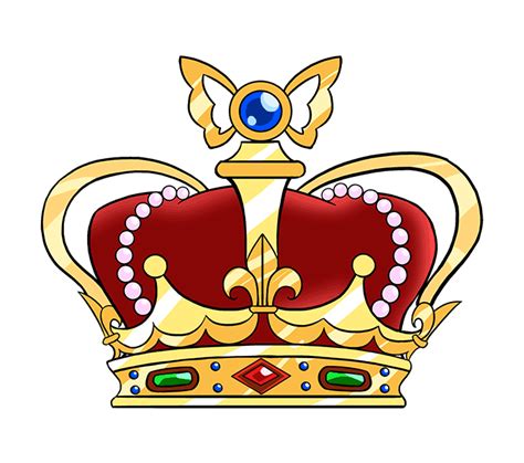 How to Draw a Crown in a Few Easy Steps | Easy Drawing Guides