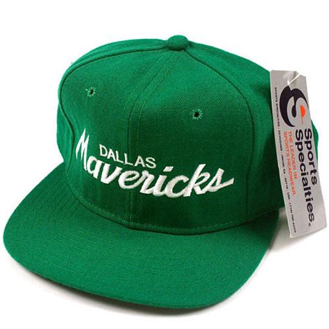 Vintage Snapback Snap Back Hat Dallas Mavs Mavericks Sports Specialties ...