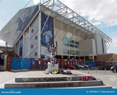 Elland Road Stadium In Leeds, West Yorkshire. Editorial Image ...