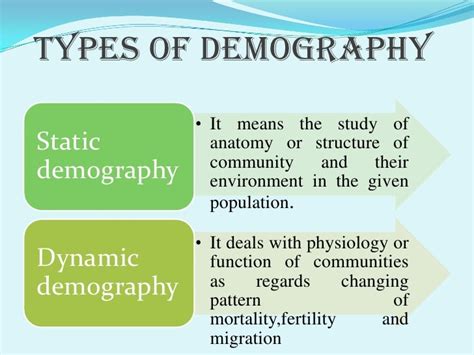 Demography