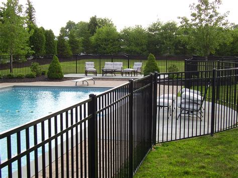 5' Opal Style Aluminum Pool Fence | Aluminum pool fence, Pool safety ...