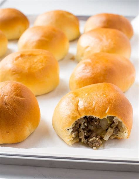 Bierock (Runza) Recipe, How to Make Bierocks - Baker Bettie | Recipe ...