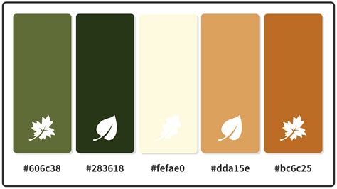 20+ Best Fall Color Palettes for 2021 – Avasta