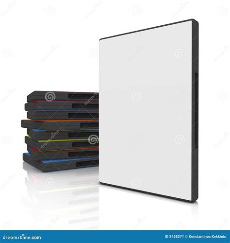 DVD Case stock illustration. Illustration of information - 2455371