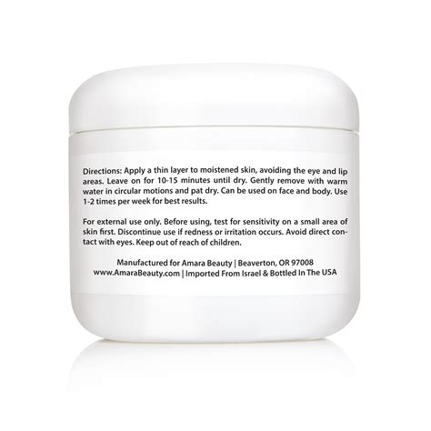 Dead Sea Mud Mask for Face & Body - Pure With No Fillers - 8 oz ...