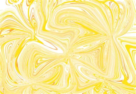 an abstract painting with yellow and white swirls on the bottom half of ...