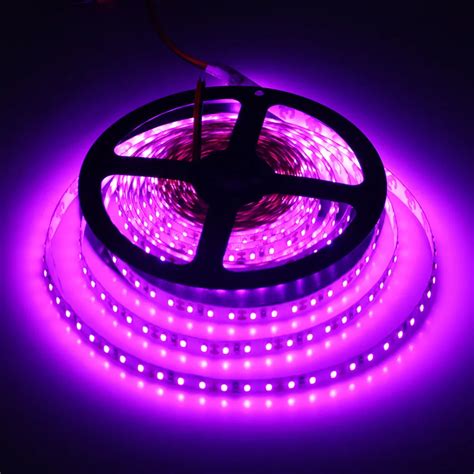 Tanbaby Led Strip Pinkish Purple Light DC12V 5M 600 Led SMD 3014 ...