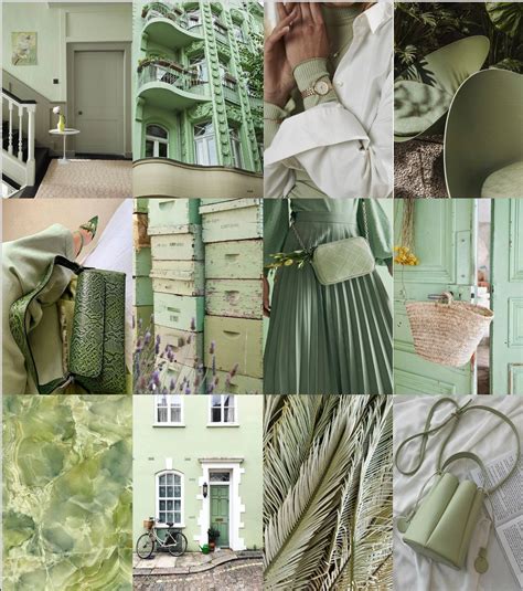 Sage Green Aesthetic Digital Download Photo Collage Kit-50 Pieces - Etsy