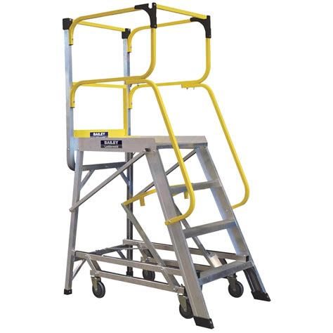 Bailey 3866mm 170kg Access 14 Aluminium Ladderweld Platform Ladder