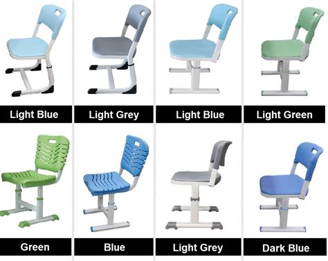 Height Adjustable School Table & Chair Set - Heat Furniture