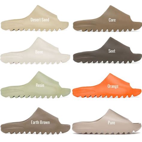 Yeezy slide colors | Fashion shoes, Swag shoes, Sneakers fashion