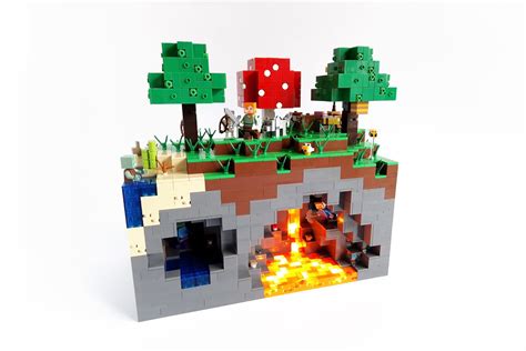 [MOC] The Lava Cave | Lego Minecraft - LEGO Licensed - Eurobricks Forums