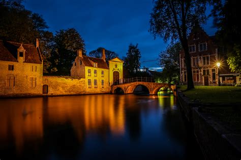 Canal in Bruges, Belgium