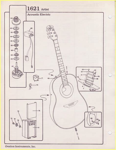 Ovation Parts Catalog