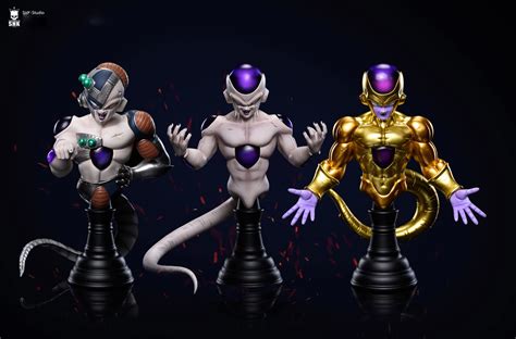 1/8 & 1/6 Scale Frieza Bust Statue - Dragon Ball Statue - SHK Studios