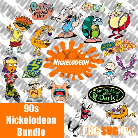 90s Nickelodeon SVG Bundle | ubicaciondepersonas.cdmx.gob.mx