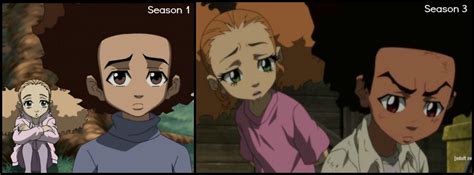 Animation Style differences Huey & Jasmine : r/theboondocks