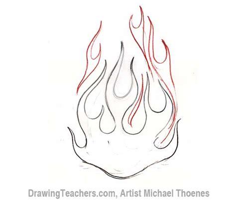 How to Draw Flames