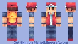 Pokemon Trainer Minecraft Skin