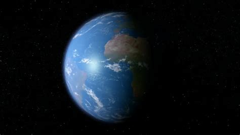 3d Rotating Earth with the Stock Footage Video (100% Royalty-free ...