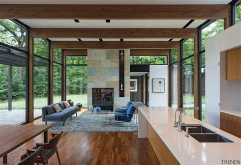 Clerestory windows ring this living... - Gallery - 8 | Trends