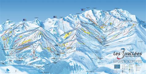 Meribel Piste Map