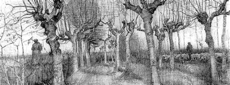 Vincent Van Gogh – Tree drawings - Drawing Academy | Drawing Academy