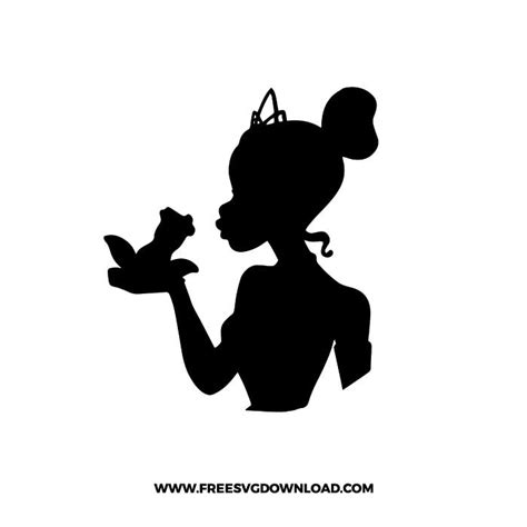 Disney Princess Tiana SVG