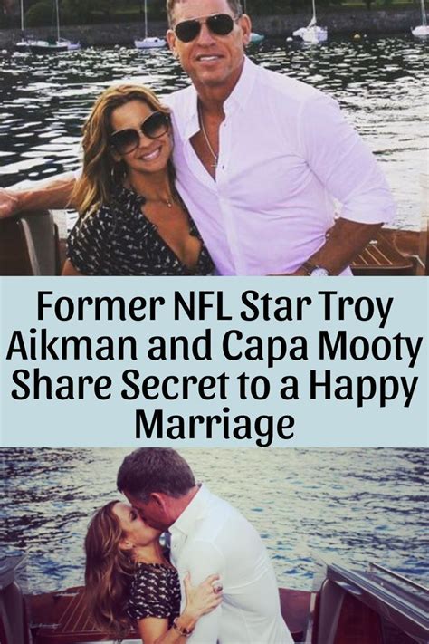 Former NFL Star Troy Aikman and Capa Mooty Share Secret to a Happy ...