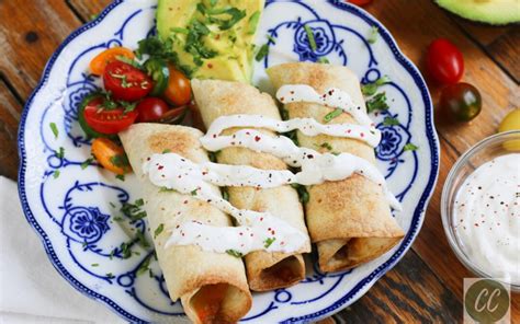 Vegetarian Taquitos Recipe • Cheapskate Cook