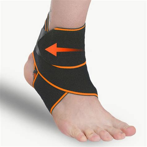 Ankle Support Brace, 2 Pack Sprained Ankle Set Adjustable Ankle Brace ...