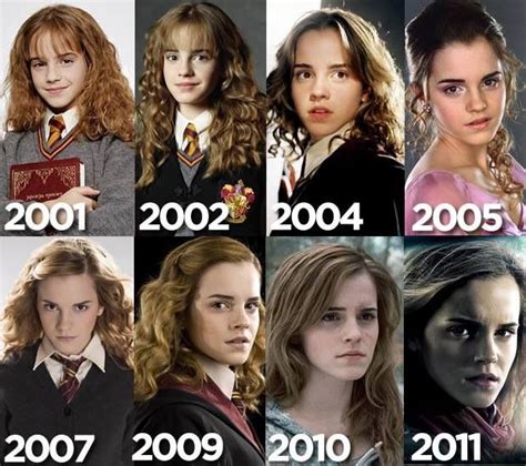 Emma-Harry Potter over the years - Emma Watson Fan Art (38493403) - Fanpop