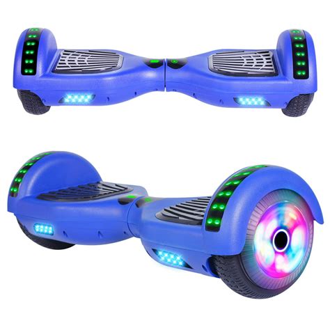 SISIGAD Bluetooth Hoverboard 6.5" Two-Wheel Self Balancing Hoverboard ...